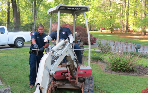 Septic Tank Inspection in Cary