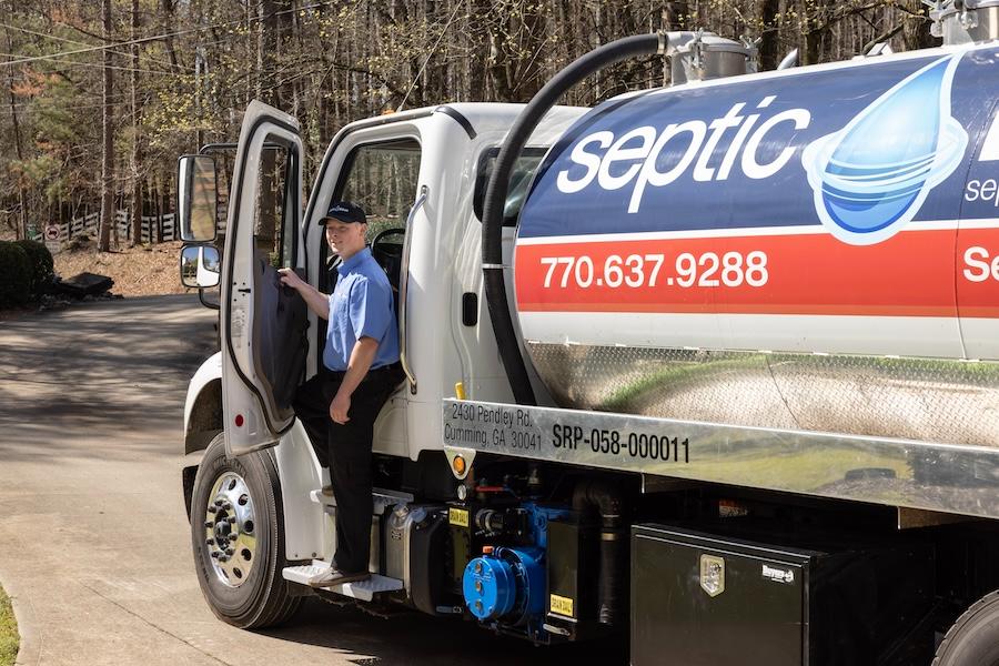 Septic installation in Apex